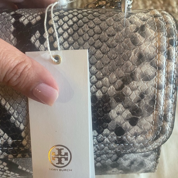 Snakeskin Tory Burch Fleming - Picture 9 of 12